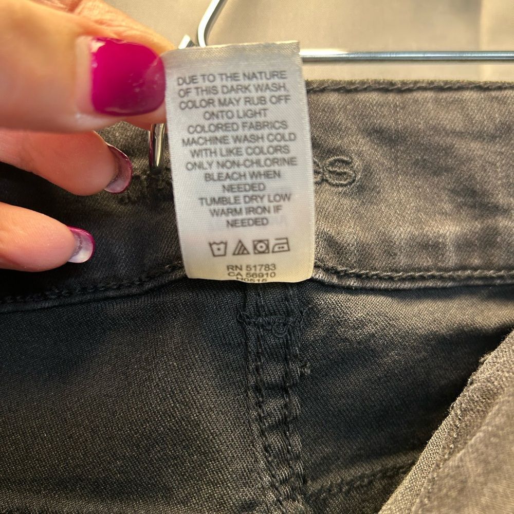 Maurices Charcoal Denim Pants - Picture 6 of 7